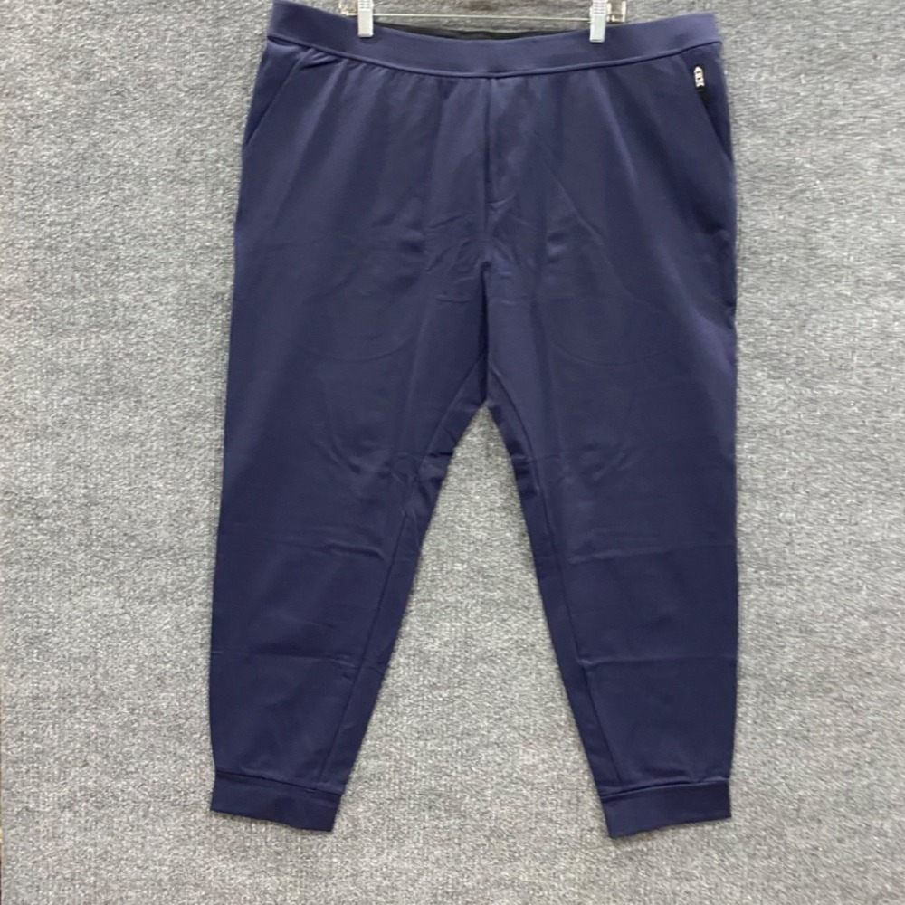 Public Rec All Day Every Day Jogger Pants Mens 44x32 Navy Blue Stretch NWT